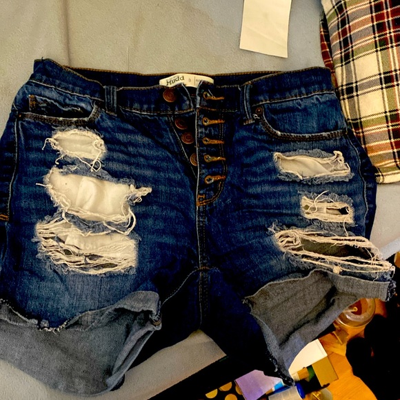 ripped jean short - Picture 1 of 1